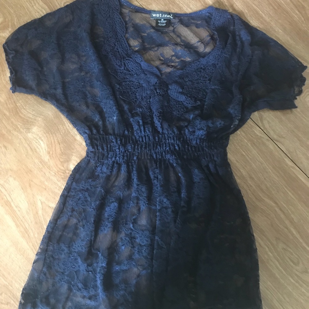 Wet seal see through shirt